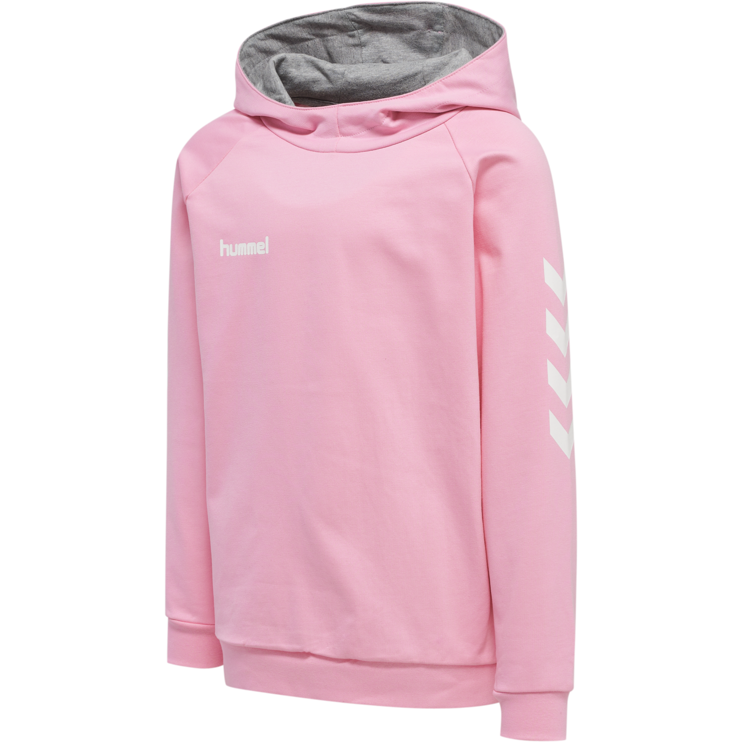 HMLGO KIDS COTTON HOODIE, COTTON CANDY, packshot