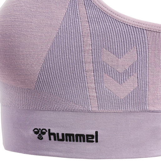 hmlCLEA SEAMLESS  SPORTS TOP, NIRVANA MELANGE, packshot