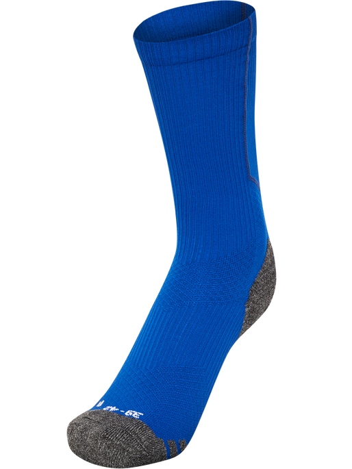 hmlPRO TRAINING SOCKS LOW, TRUE BLUE/BLAZING YELLOW hmlPRO TRAINING SOCKS LOW, TRUE BLUE/BLAZING YELLOW, packshot