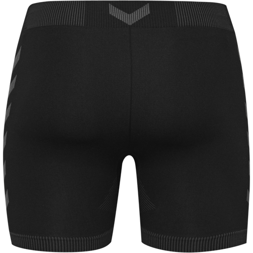 HUMMEL FIRST SEAMLESS SHORT TIGHTS, BLACK, packshot