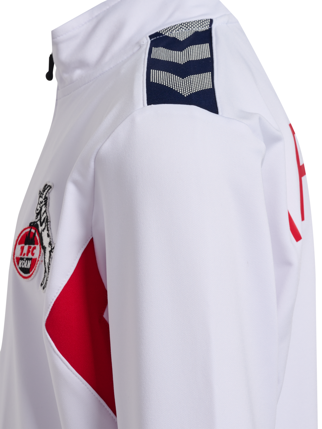 1FCK 23/24 LINE UP JACKET KIDS, WHITE/TRUE RED, packshot