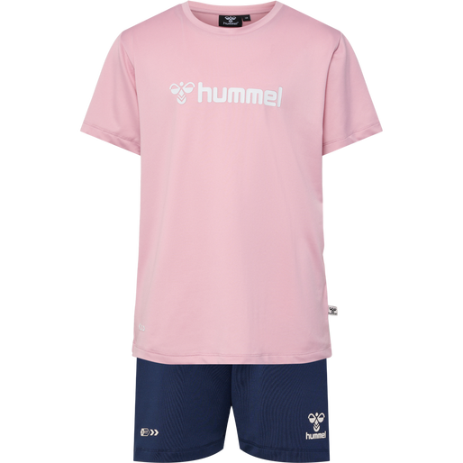 hmlPLAG SHORTS SET, ZEPHYR, packshot