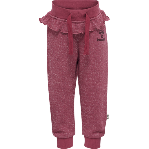 hmlSALLY PANTS, EARTH RED, packshot