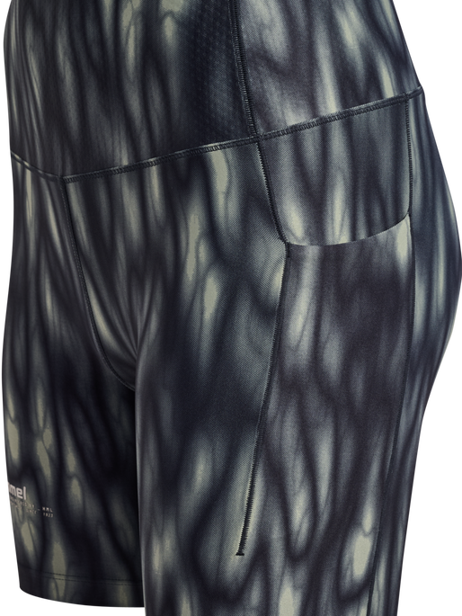 hmlHIIT AOP INTENSITY SHORT TIGHTS, SEAGRASS hmlHIIT AOP INTENSITY SHORT TIGHTS, SEAGRASS, packshot