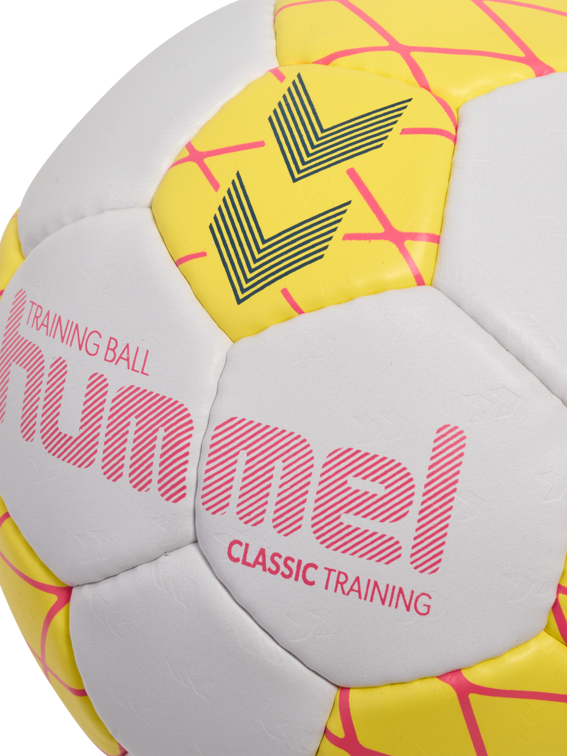 hmlCLASSIC TRAINING HB, OFF WHITE/YELLOW/RED, packshot