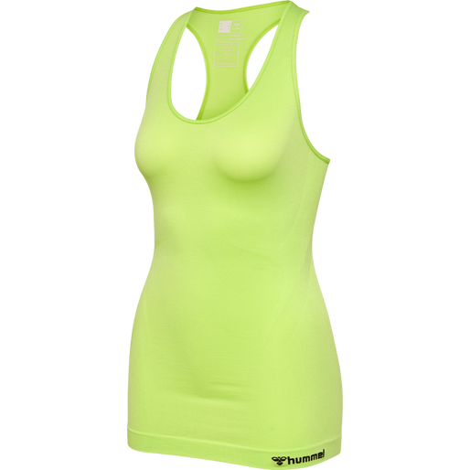 hmlTIF SEAMLESS TOP, SHARP GREEN, packshot