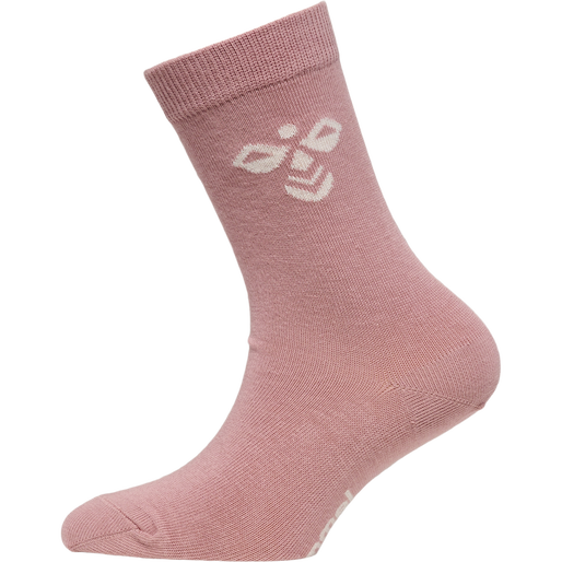 SUTTON 3-PACK SOCK, WOODROSE, packshot