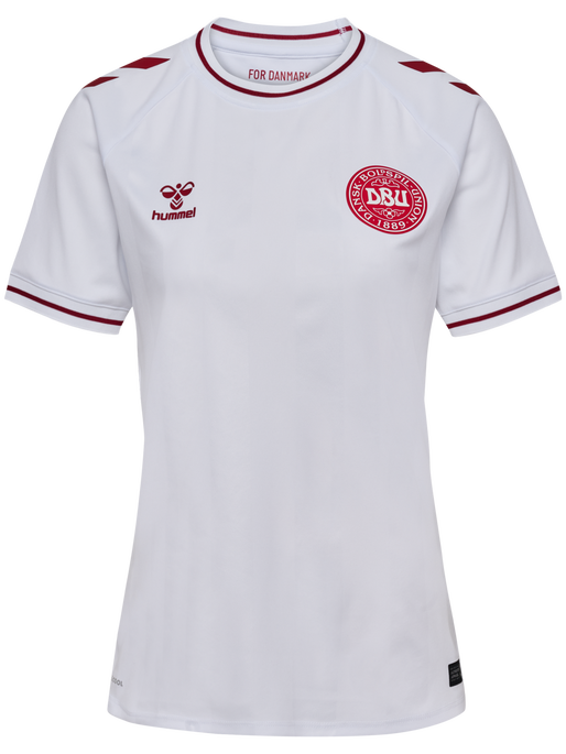 DBU WOMAN 25 AWAY JERSEY S/S, WHITE DBU WOMAN 25 AWAY JERSEY S/S, WHITE, packshot