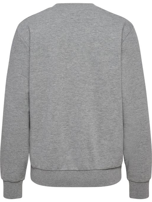hmlPULSE W SWEAT CREWNECK, GREY MELANGE hmlPULSE W SWEAT CREWNECK, GREY MELANGE, packshot