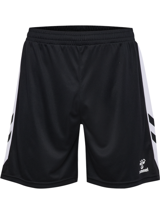 hmlMATCH SHORTS, BLACK/WHITE, packshot