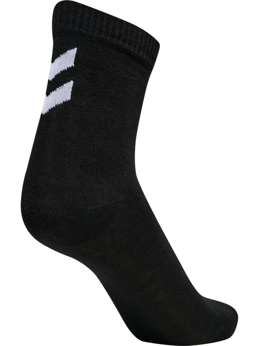 hmlMAKE MY DAY SOCK 5-PACK, BLACK/BLACK, packshot