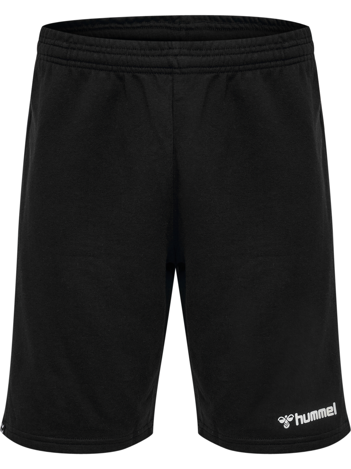 hmlMOVER COTTON BERMUDA SHORTS, BLACK, packshot
