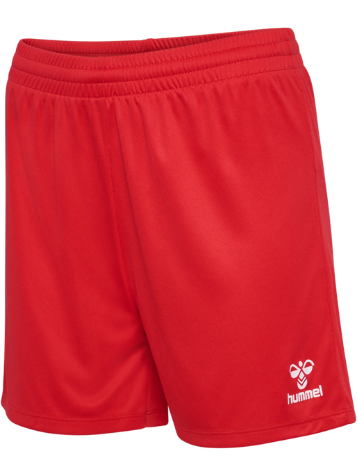 hmlESSENTIAL SHORTS WOMAN, TRUE RED, packshot