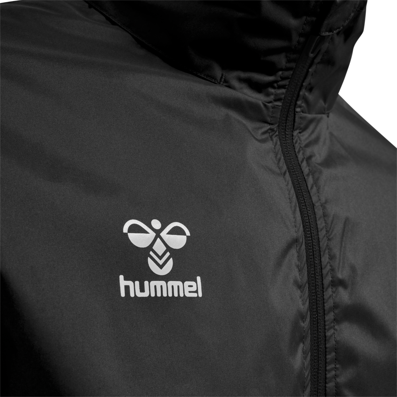 hmlCORE XK SPRAY JACKET, BLACK, packshot