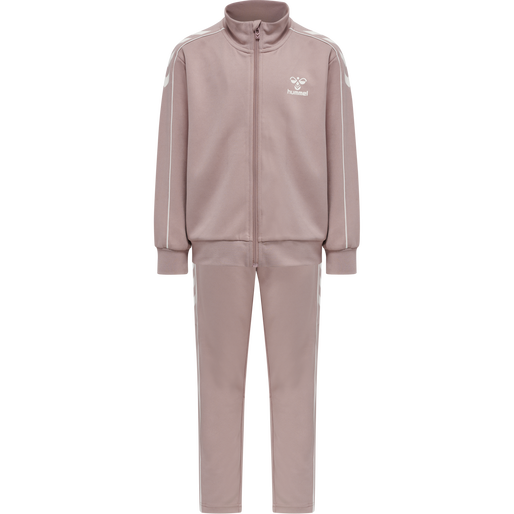hmlTRACK TRACKSUIT, WOODROSE hmlTRACK TRACKSUIT, WOODROSE, packshot