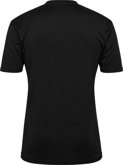 hmlLOGO JERSEY S/S, BLACK hmlLOGO JERSEY S/S, BLACK, packshot