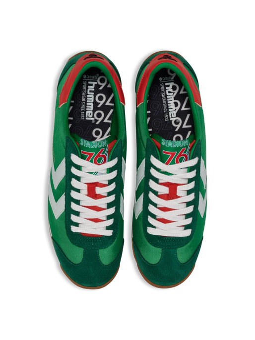 STADION NYLON, GREEN/WHITE STADION NYLON, GREEN/WHITE, packshot