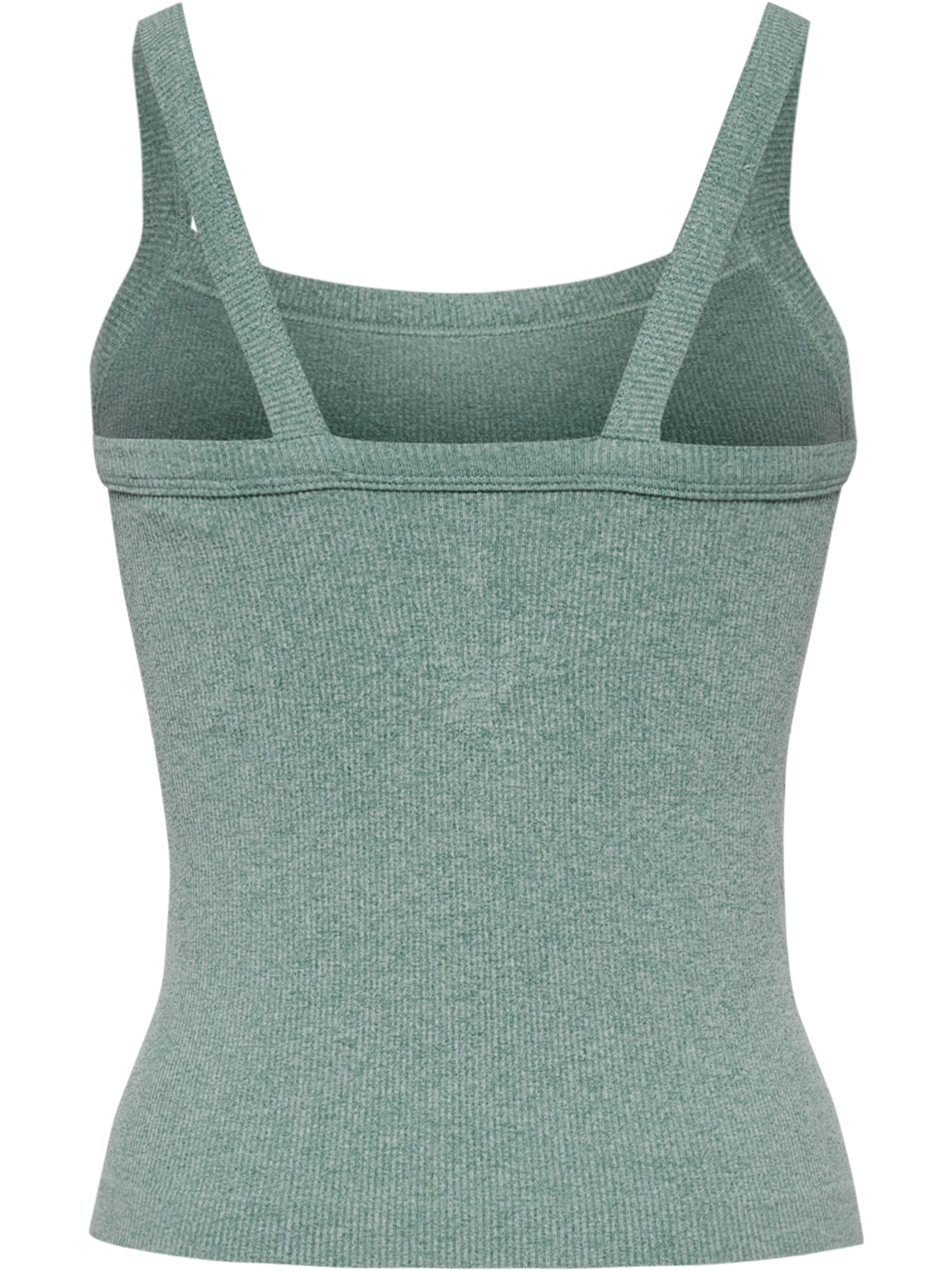 hmlYOGA SEAMLESS RIB TOP, CHINOIS GREEN MELANGE, packshot