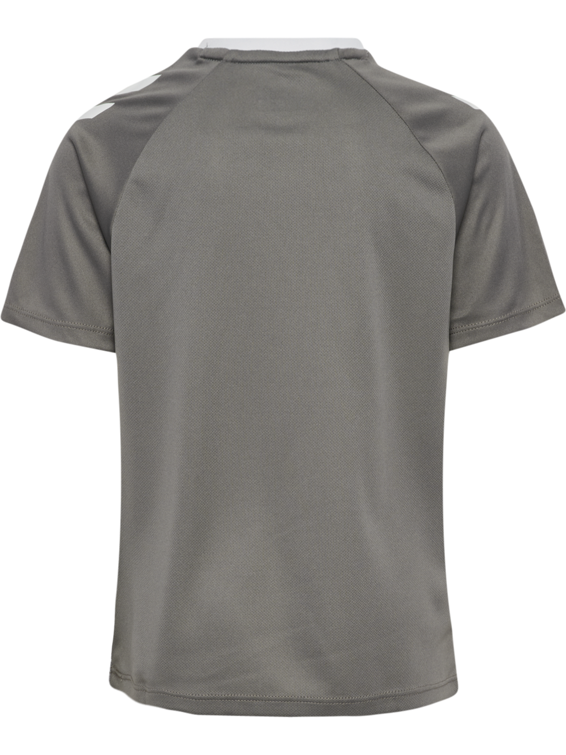 hmlMATCH TRIUMPH JERSEY S/S KIDS, STEEL GRAY/WHITE, packshot