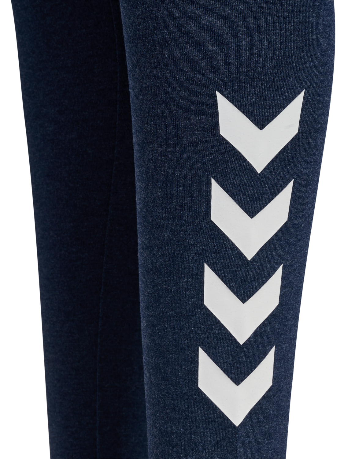 hmlJR LOGO TIGHTS, DRESS BLUE MELANGE, packshot