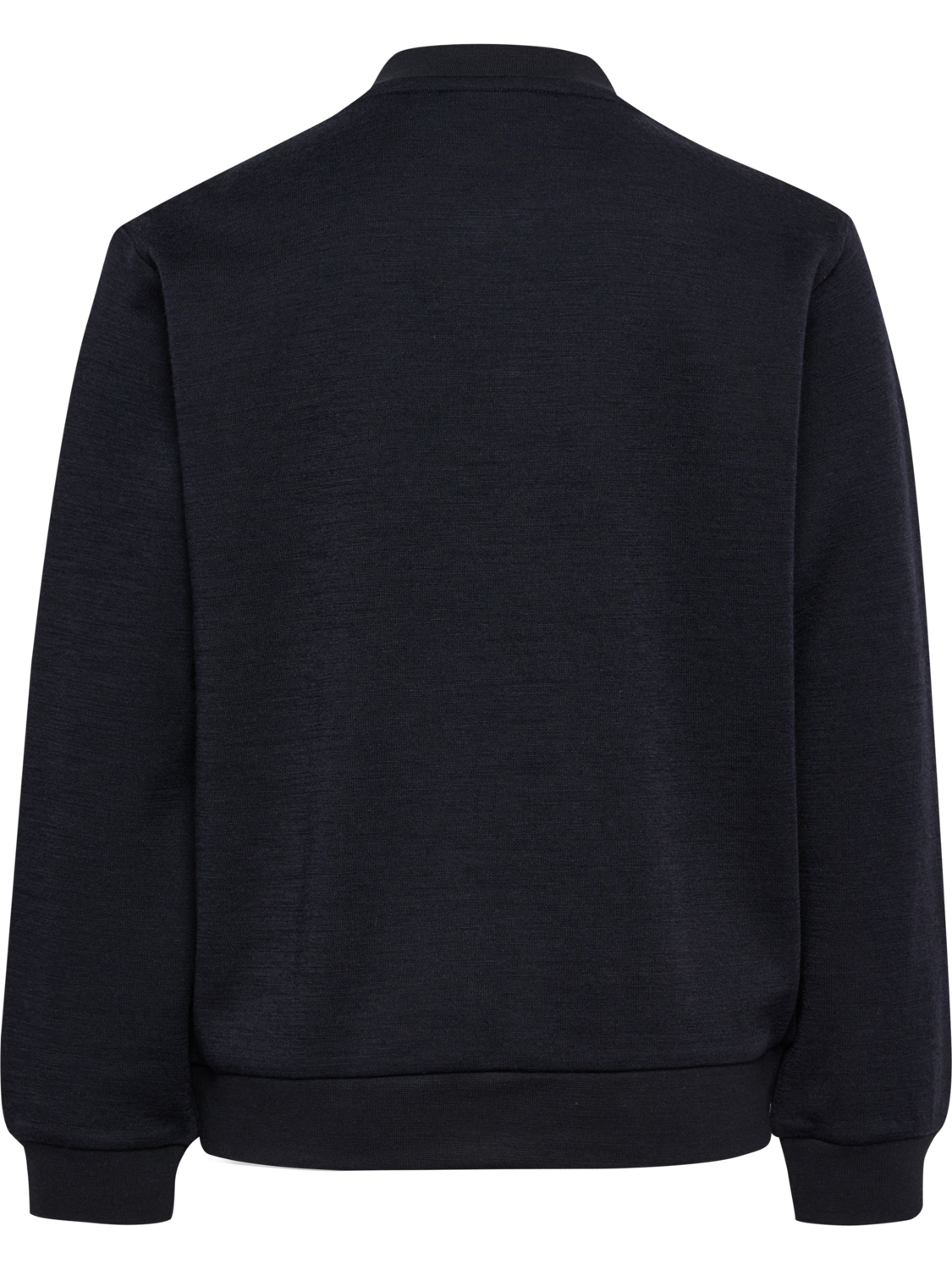 hmlJR WOOL ZIP JACKET BEE, BLACK, packshot