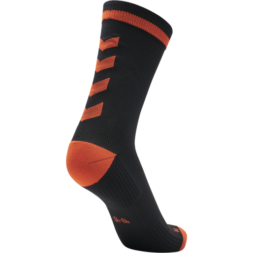 ELITE INDOOR SOCK LOW PA, BLACK, packshot