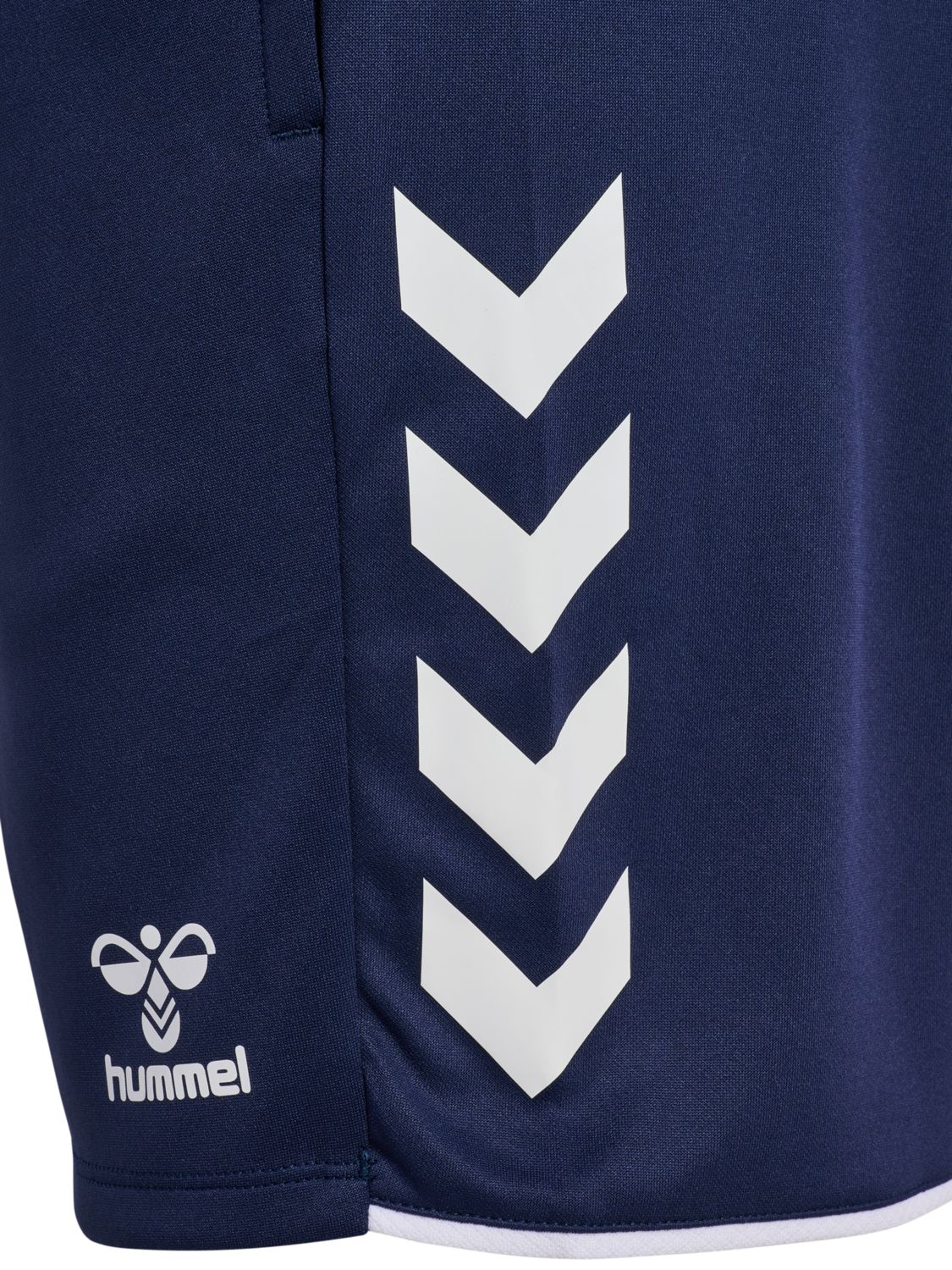 hmlCORE 2.0 TRAINING SHORTS, MARINE/WHITE, packshot