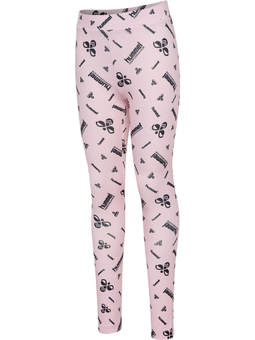 hmlJR GYM TIGHTS, BARELY PINK hmlJR GYM TIGHTS, BARELY PINK, packshot