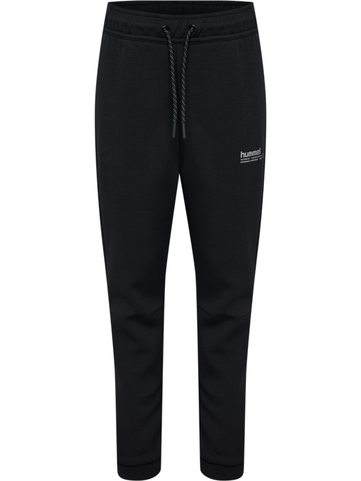 hmlJR TECH FLEECE PANTS, BLACK hmlJR TECH FLEECE PANTS, BLACK, packshot