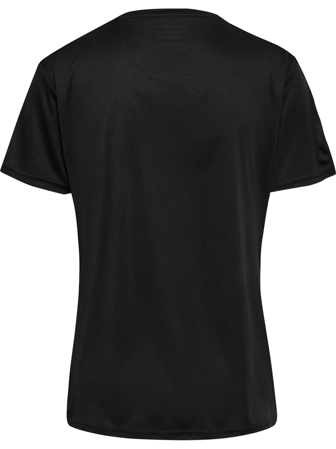 hmlAUTHENTIC PL JERSEY S/S WOMAN, BLACK, packshot