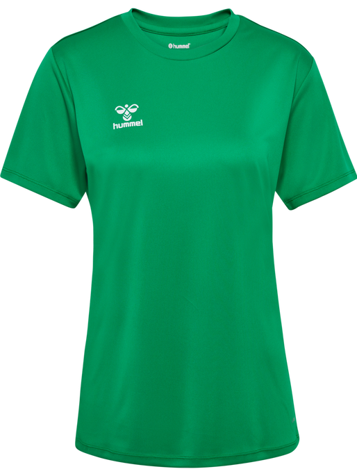 hmlESSENTIAL JERSEY S/S WOMAN, JELLY BEAN, packshot