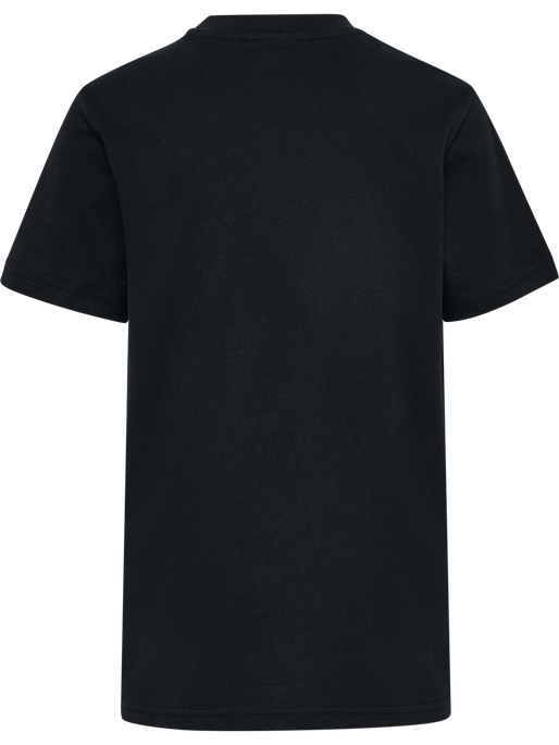 hmlJR BASE T-SHIRT S/S, BLACK hmlJR BASE T-SHIRT S/S, BLACK, packshot