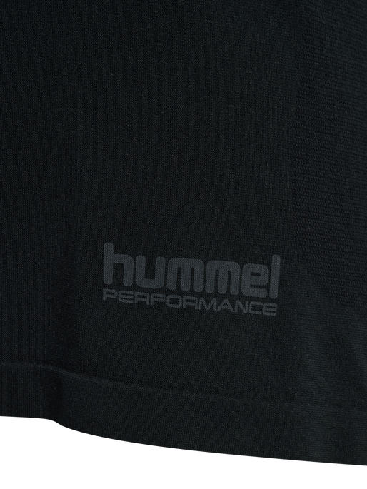 hmlHIIT SEAMLESS T-SHIRT S/S, BLACK, packshot