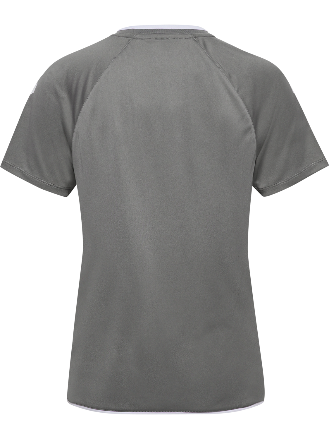 hmlCORE 2.0 JERSEY S/S WOMAN, STEEL GRAY/WHITE, packshot