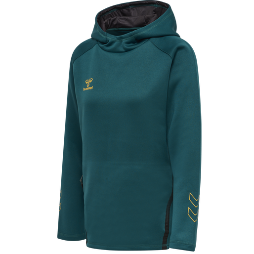 hmlCIMA XK HOODIE WOMAN, BLUE CORAL hmlCIMA XK HOODIE WOMAN, BLUE CORAL, packshot