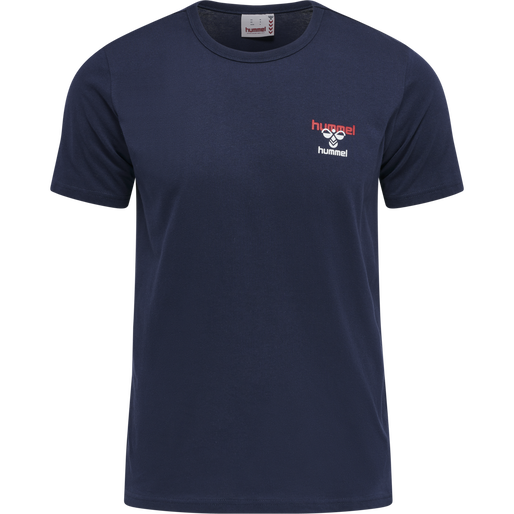 hmlIC DAYTON T-SHIRT, PEACOAT hmlIC DAYTON T-SHIRT, PEACOAT, packshot