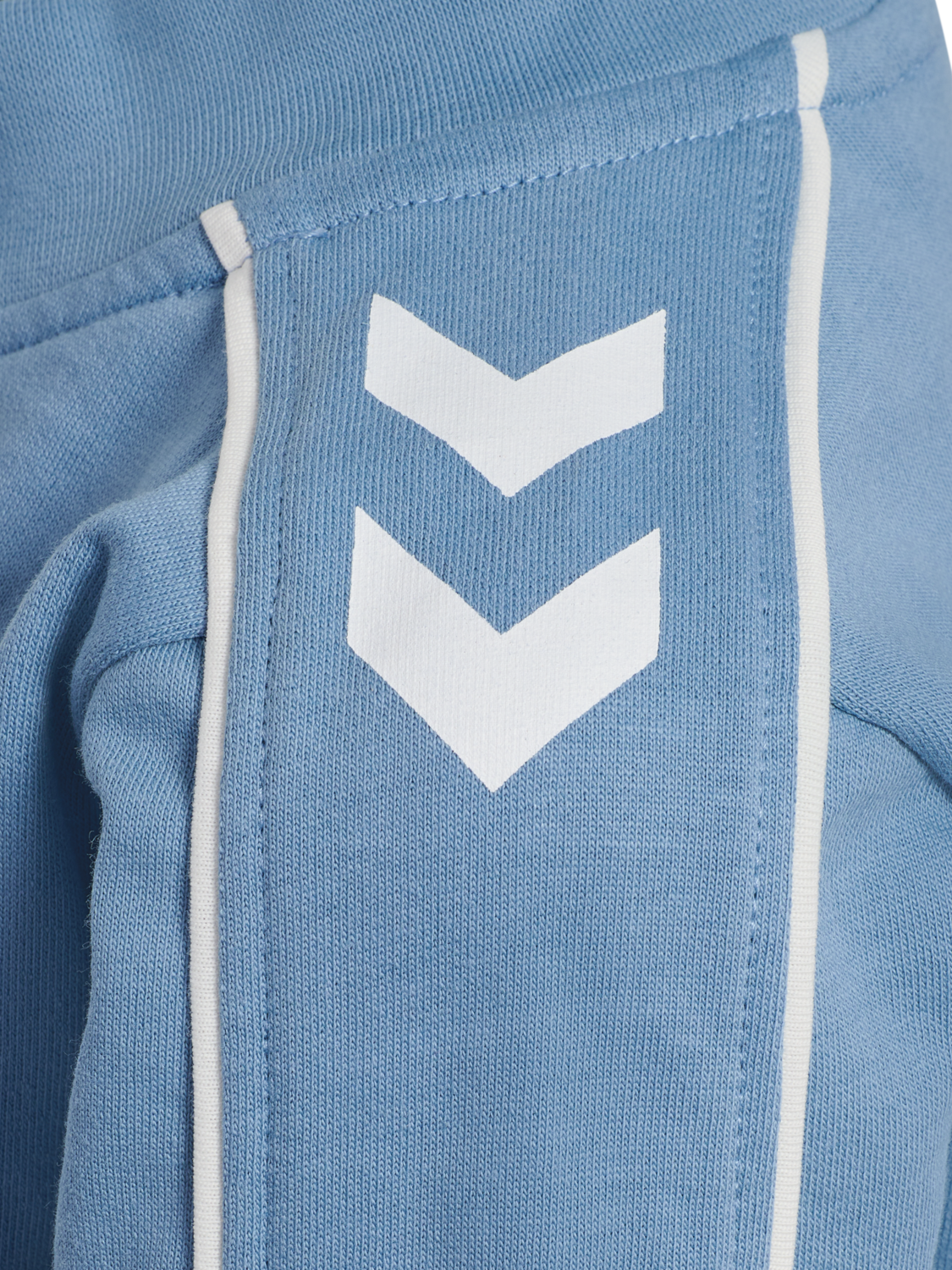 hmlMINI CO REG TRACK SUIT, FADED DENIM, packshot