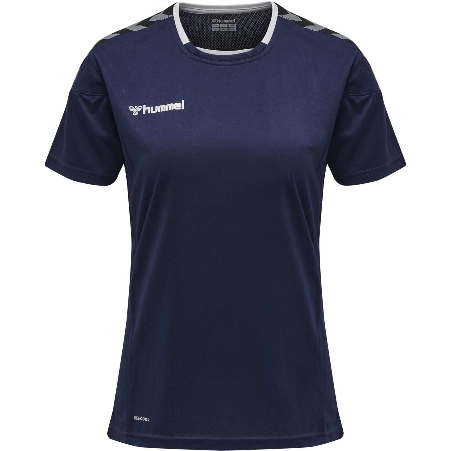 hmlAUTHENTIC POLY JERSEY WOMAN S/S, MARINE, packshot