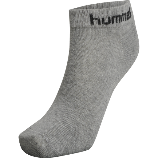 hmlTORNO 3-PACK SOCK, GREY MELANGE, packshot