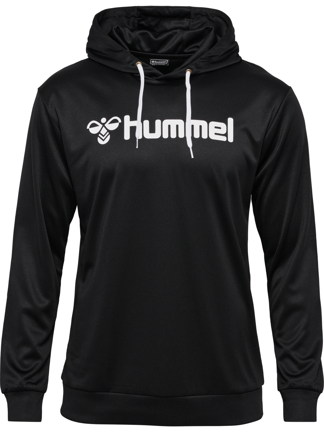 hmlLOGO HOODIE, BLACK, packshot