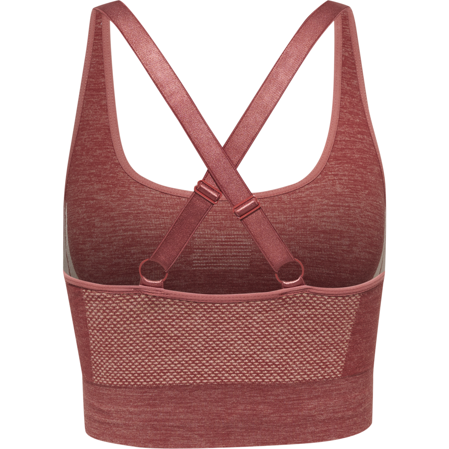hmlCLEA SEAMLESS  SPORTS TOP, WITHERED ROSE/ROSE TAN MELANGE, packshot