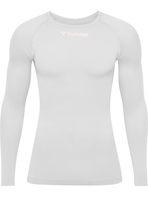 hmlBL COMFORT 2.0 TEE L/S, WHITE hmlBL COMFORT 2.0 TEE L/S, WHITE, packshot