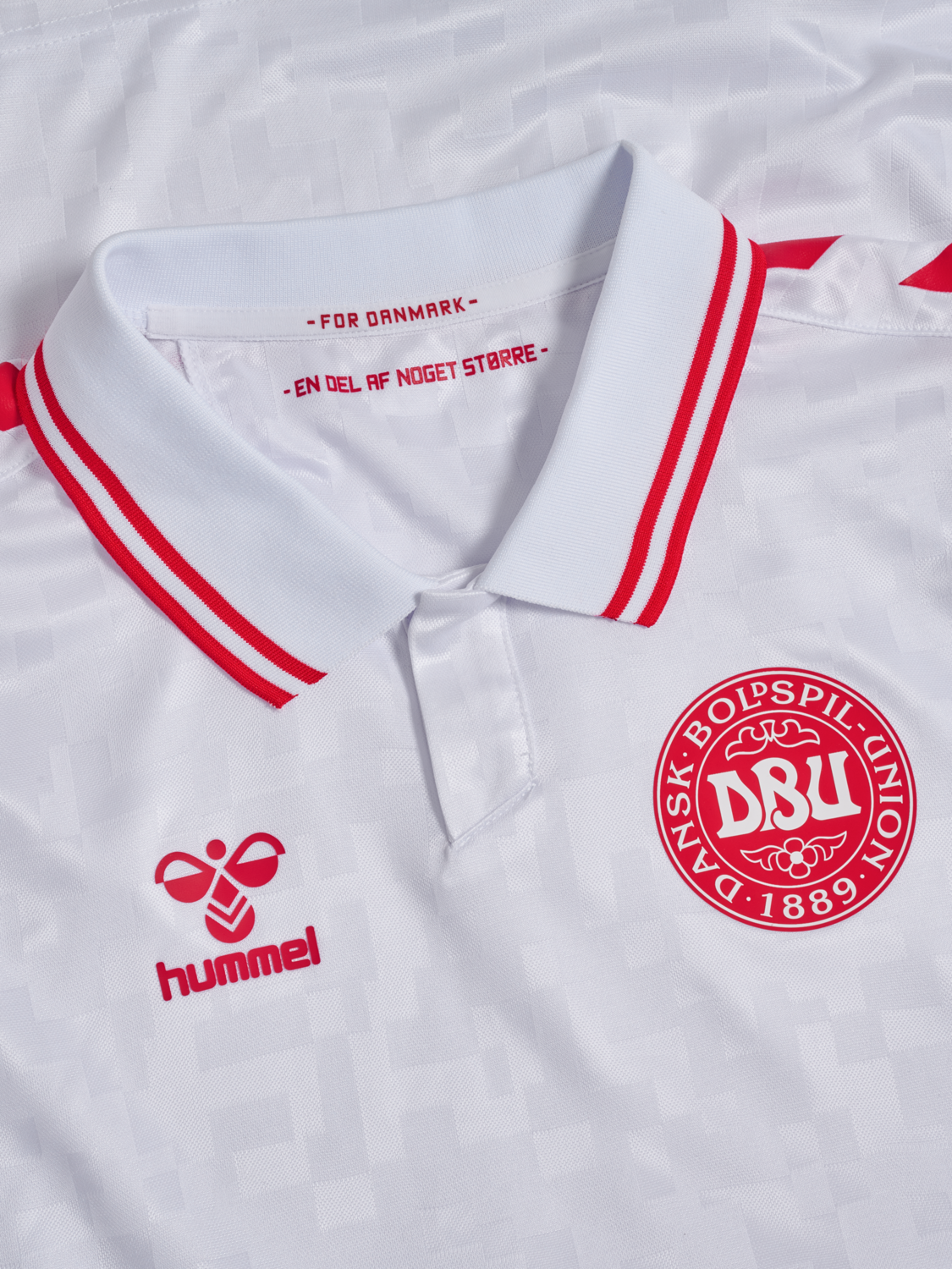 DBU 24 AWAY JERSEY S/S KIDS, WHITE, packshot