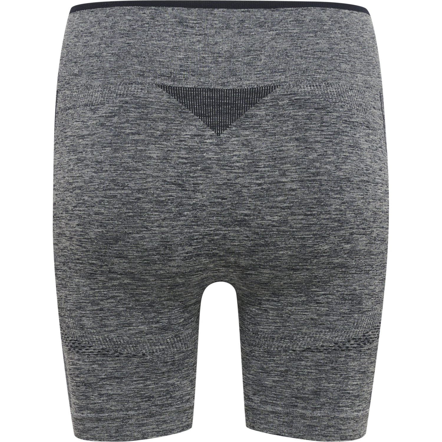 hmlMT UNA SEAMLESS MID WAIST SHORTS, BLUE NIGHTS MELANGE, packshot