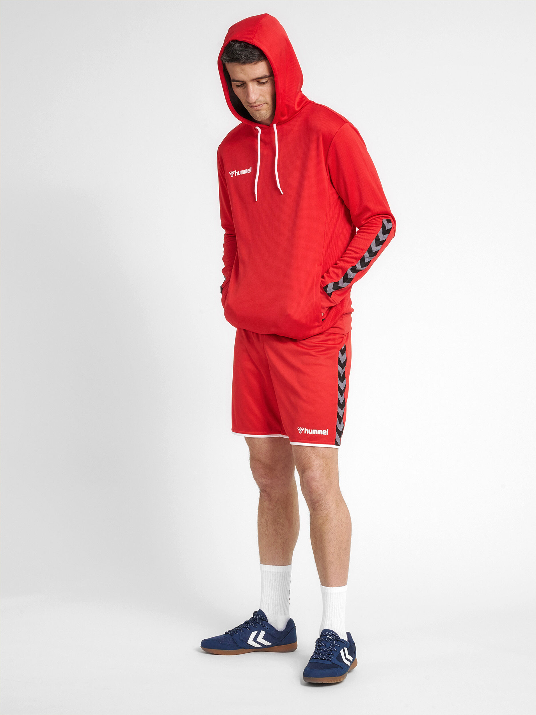 Adidas originals tape poly hoodie store