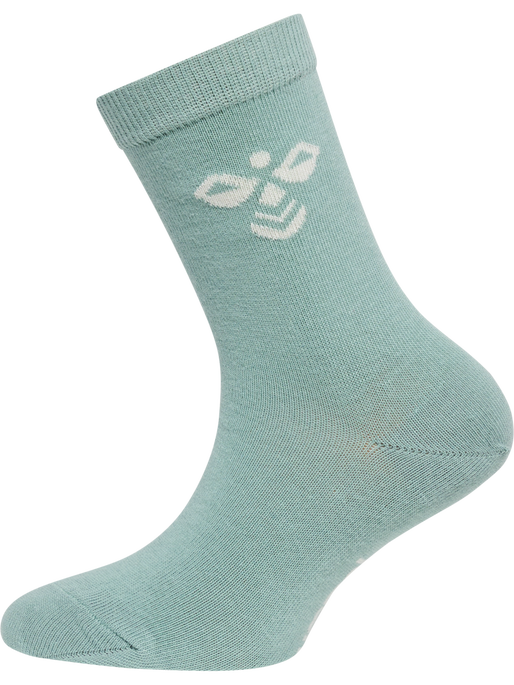 SUTTON 3-PACK SOCK, BLUE SURF, packshot