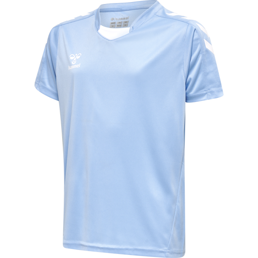 hmlCORE XK POLY JERSEY S/S KIDS, ARGENTINA BLUE, packshot