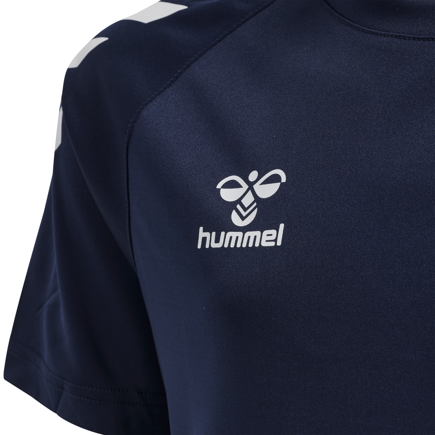 hmlCORE XK CORE POLY TEE S/S KIDS, MARINE, packshot