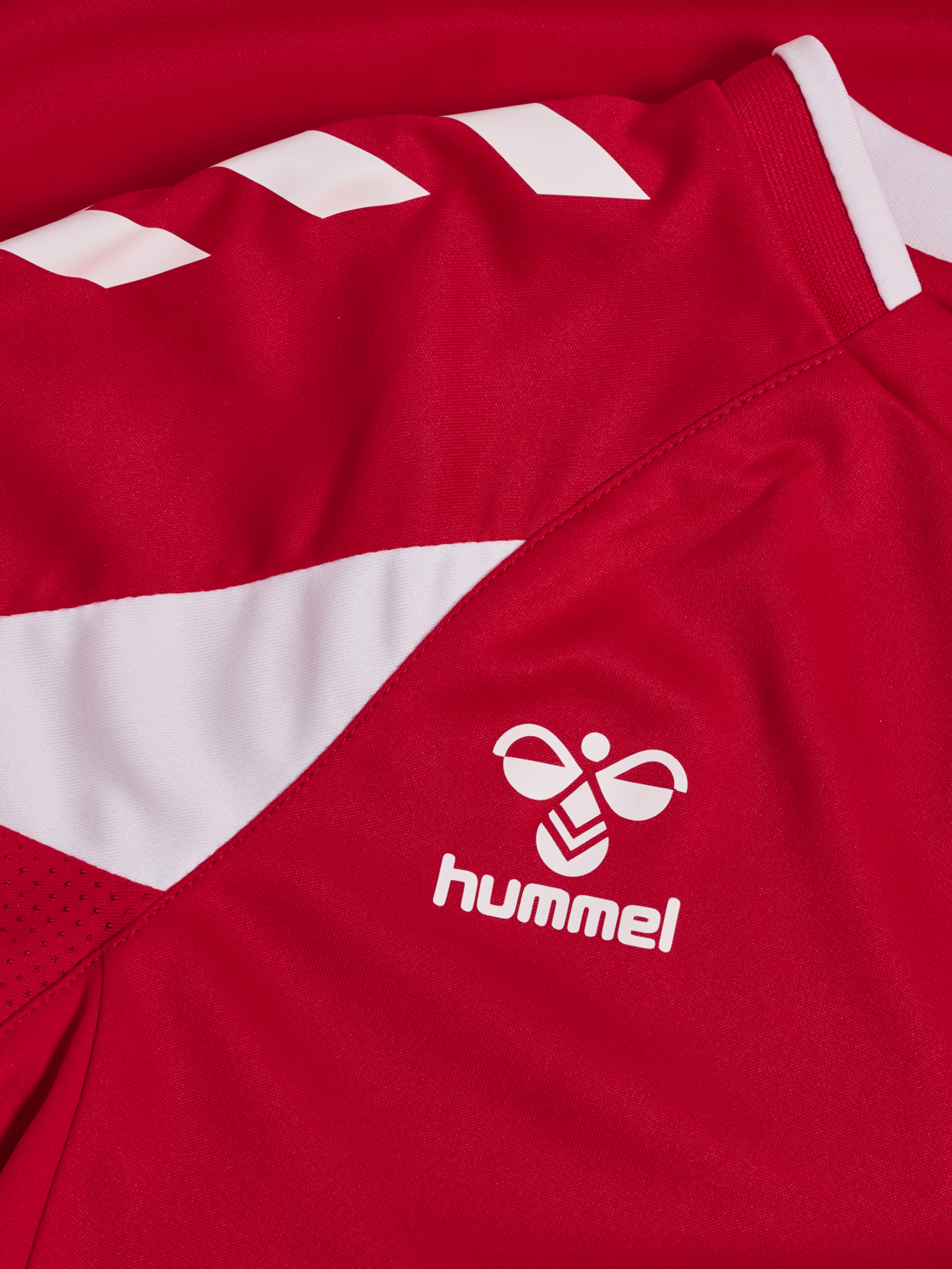 hmlCORE 2.0 JERSEY S/S KIDS, TRUE RED/WHITE, packshot