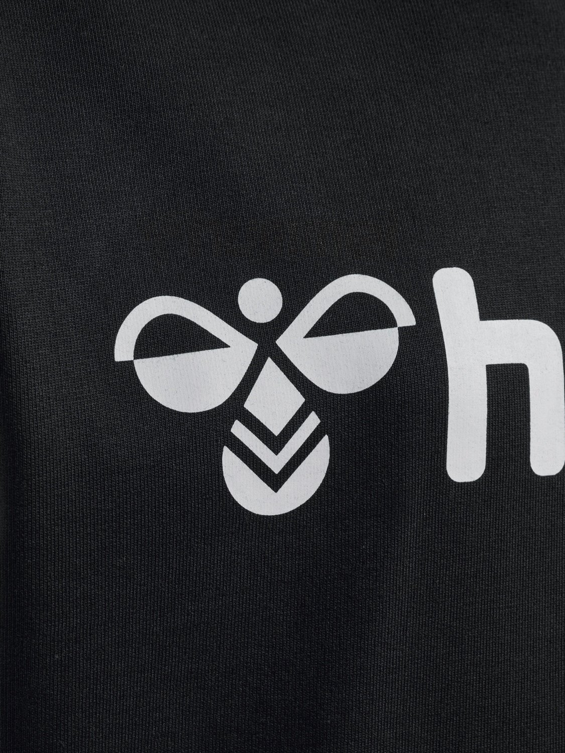 hmlGO 2.0 LOGO HOODIE KIDS, BLACK, packshot
